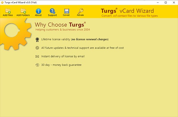 Turgs vCard Wizard