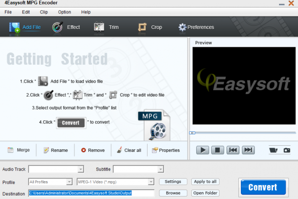 4Easysoft MPG Encoder