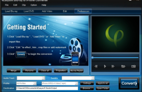 4Easysoft Blu-ray to iPhone Converte