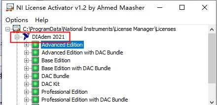 NI DIAdem2021破解文件