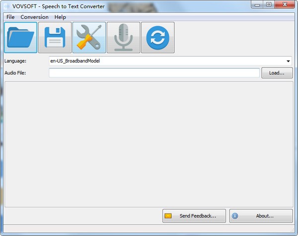 Vovsoft Speech to Text Converter