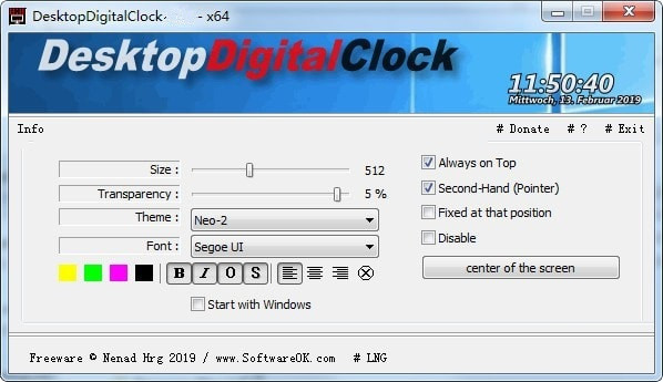 DesktopDigitalClock