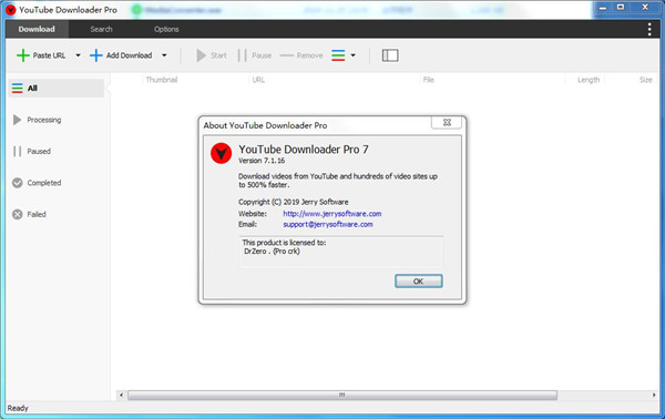 Jerry YouTube Downloader Pro