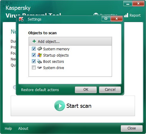 Kaspersky Virus Removal Tool