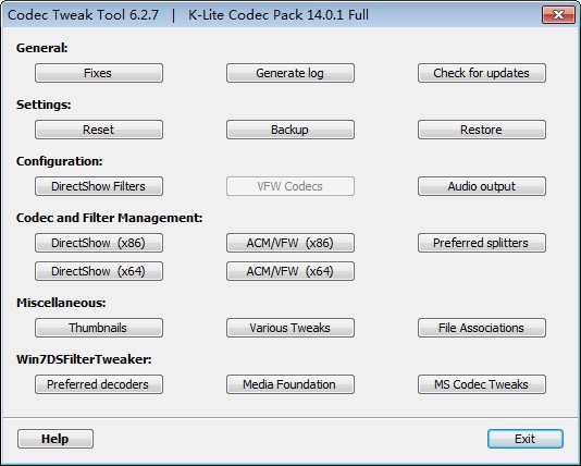 K-Lite Codec Pack Full