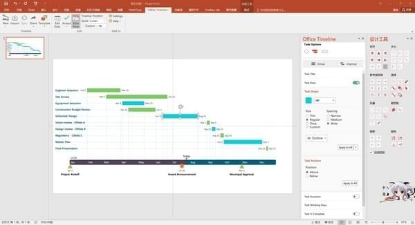 Office Timeline