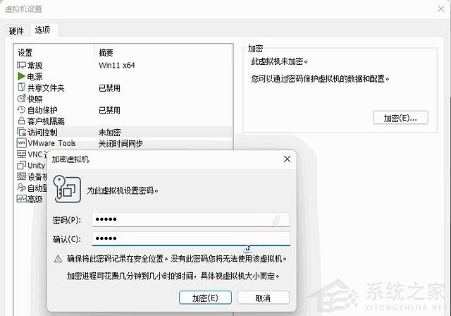 Win11运行vmware报错