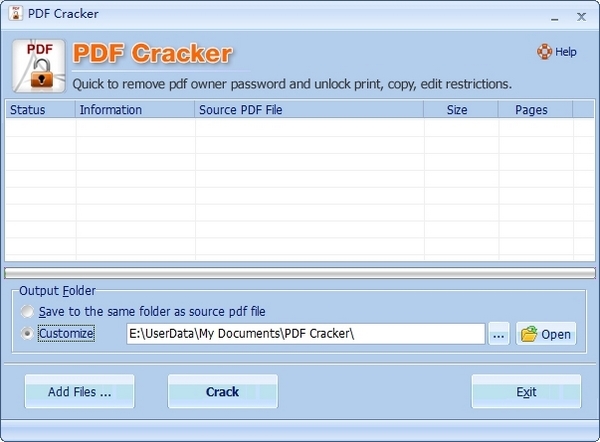 PDF Cracker