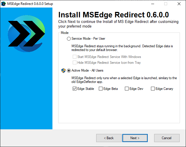 MSEdgeRedirect