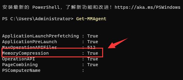 Win11关闭内存压缩的方法
