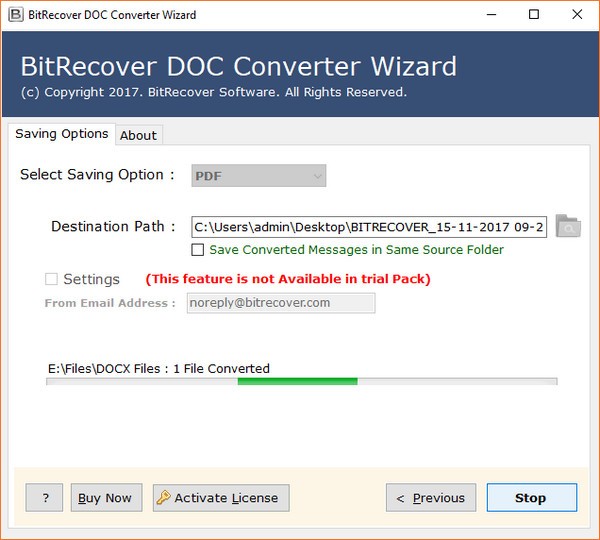 BitRecover DOC Converter Wizard