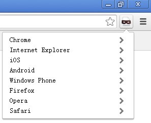 user agent switcher for chrome