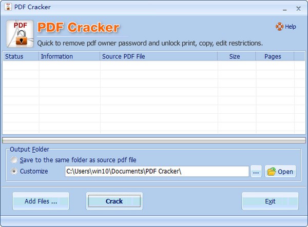 PDF Cracker