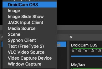 DroidCam OBS