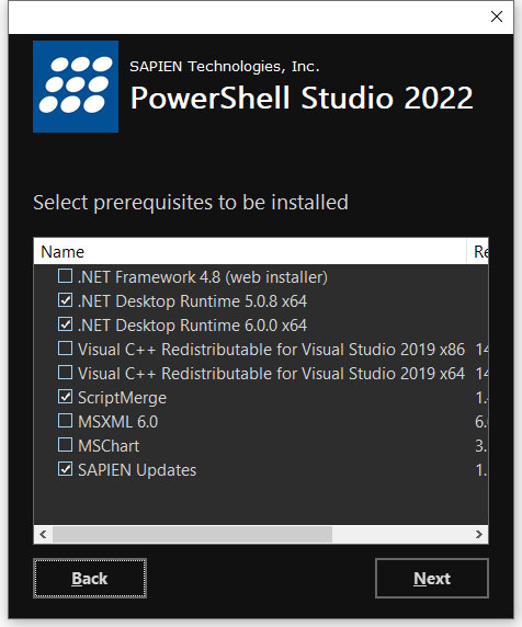 SAPIEN PowerShell Studio