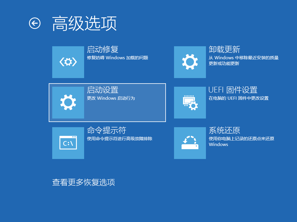 电脑开机进不了Windows系统