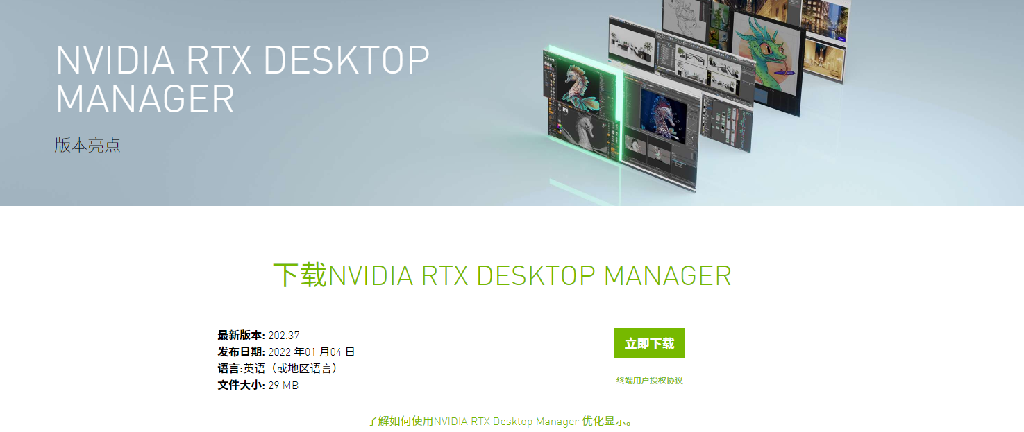 NVIDIA RTX DESKTOP MANAGER