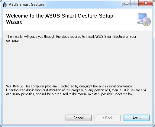 ASUS Smart Gesture