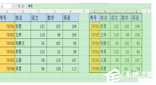 wps表格怎么复制粘贴后与原来格式一样