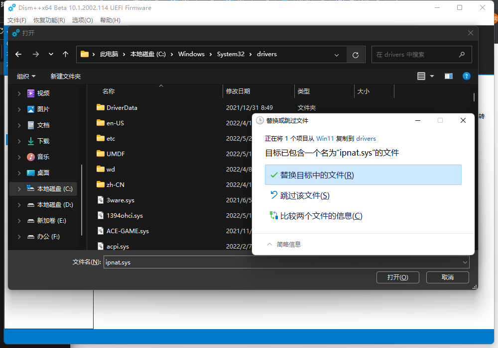 ipnat.sys文件 Win11版