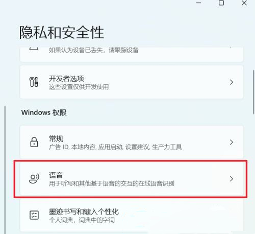 Win11开启语音识别功能的方法