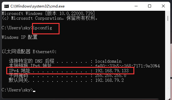 Win11网络地址ping测试