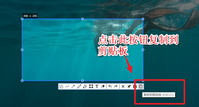 snipaste截图及滚动长截图的方法教程