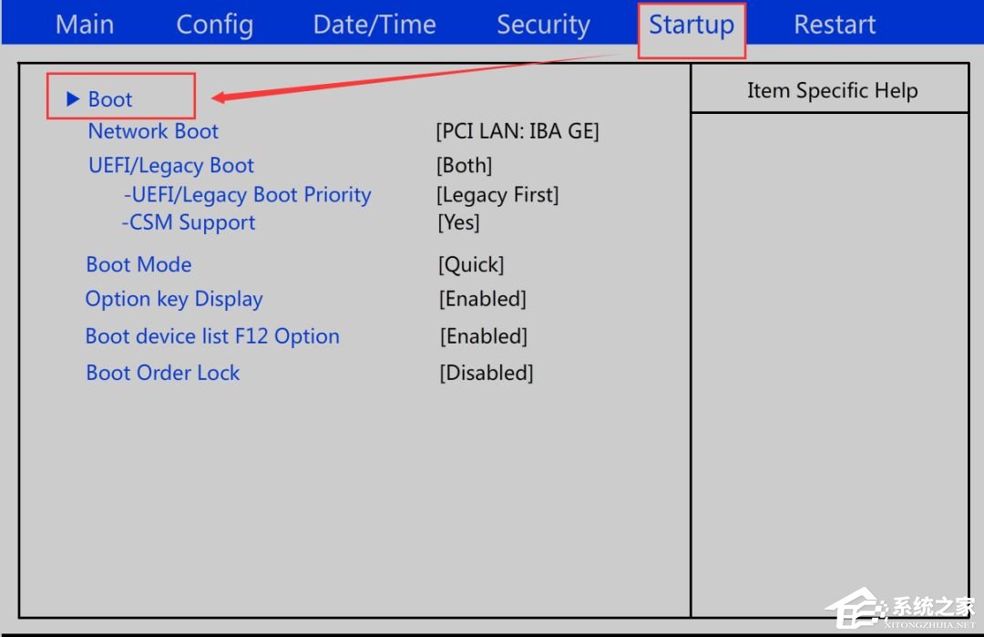 联想ThinkPad如何设置开机启动项？