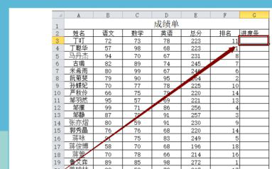 Excel进度条设置方法