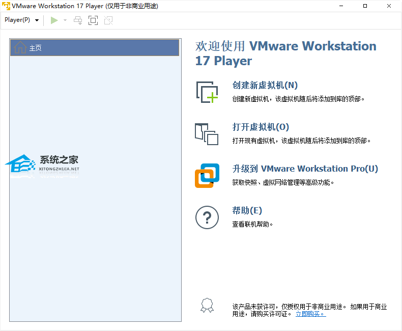 VMware Player  V17.5 中文版