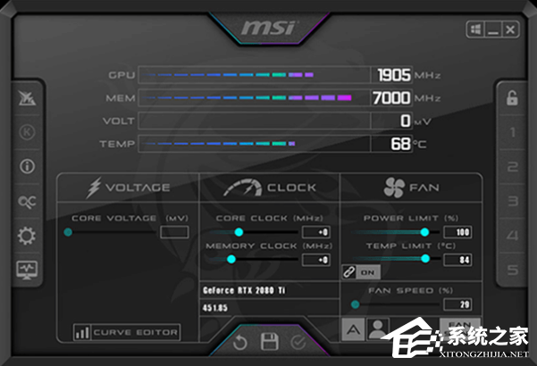 MSI Afterburner(显卡超频工具) V4.6.6(Beta3) 官方中文版