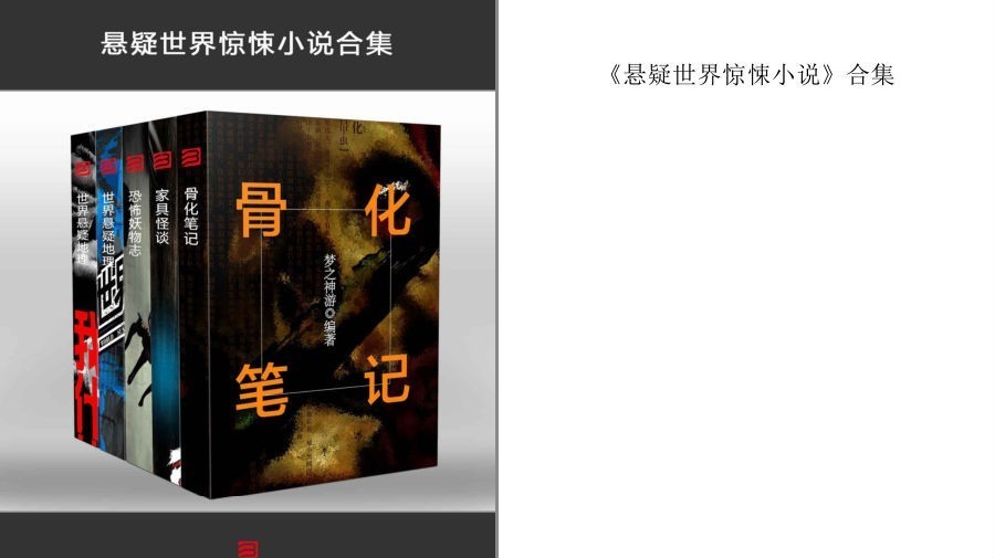 《悬疑世界惊悚小说合集》套装5本 精彩悬疑故事[pdf.epub]