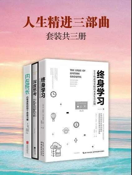 《人生精进三部曲：深度思考终身学习内在成长》套装共3册[epub]