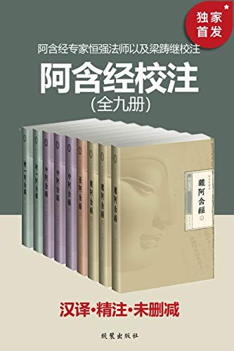 《阿含经校注》全九册 恒强法师 汉译 精注 未删减[epub]