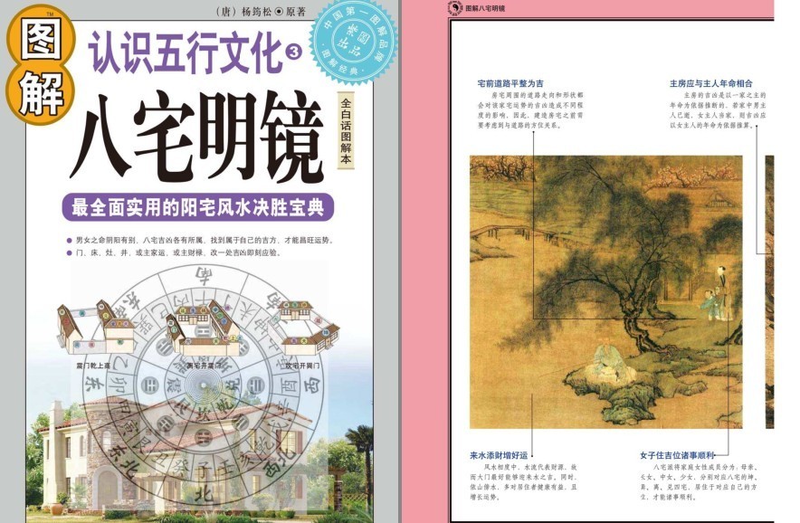 《图解八宅明镜》白话图解 全面实用 阳宅风水决胜宝典[pdf]