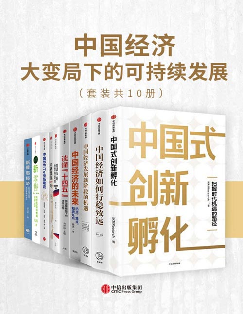 《中国经济 大变局下的可持续发展》套装共10册[pdf]