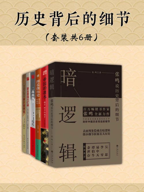 《历史背后的细节》套装共6册 表面现象隐藏着暗逻辑[pdf]