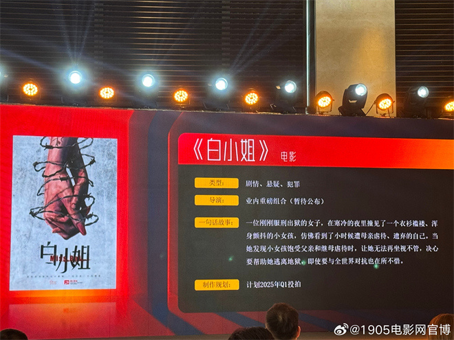 聚焦虐童问题！中国版《白》将于2025年开拍