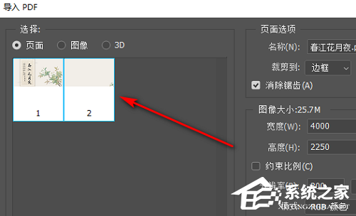 PS怎么导入pdf文件？