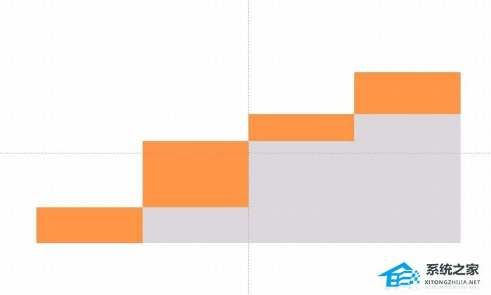PPT如何制作阶梯样式的图表？PPT制作阶梯样式图表教程
