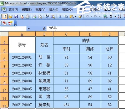 Excel软件中如何快速将选定区域内容数据删除教学