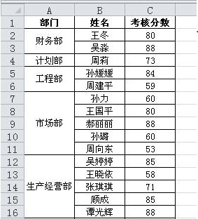 Excel如何在自动筛选时显示合并单元格全部记录教学