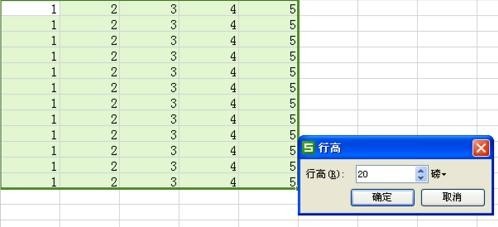 WPS表格的行高怎么调整？WPS表格的行高