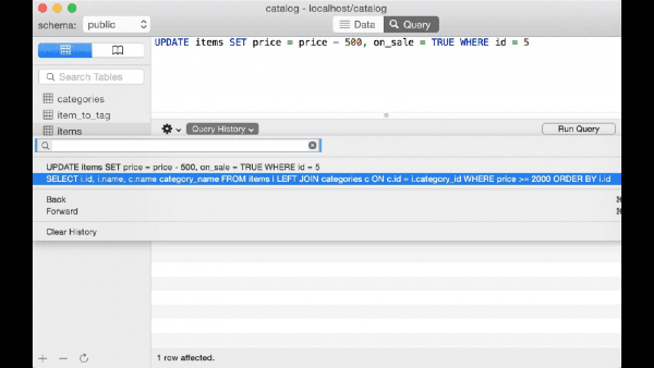 PostgreSQL For Mac截图