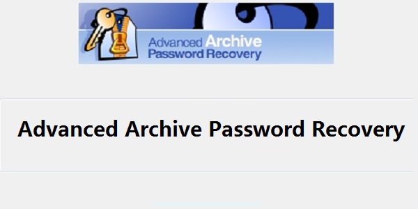 Advanced Archive Password Recovery截图