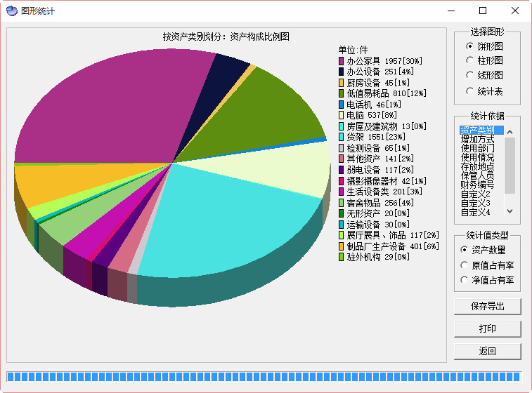 求索固定资产管理系统截图