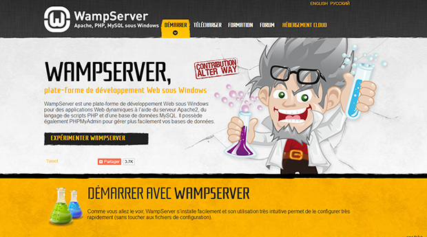 WampServer截图