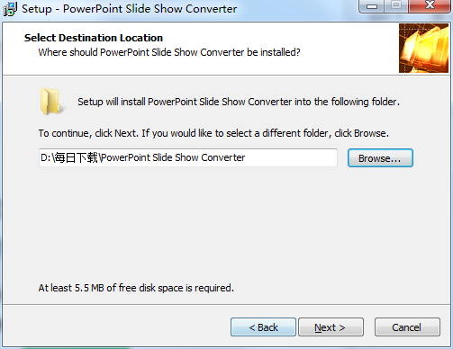 PowerPoint Slide Show Converter截图