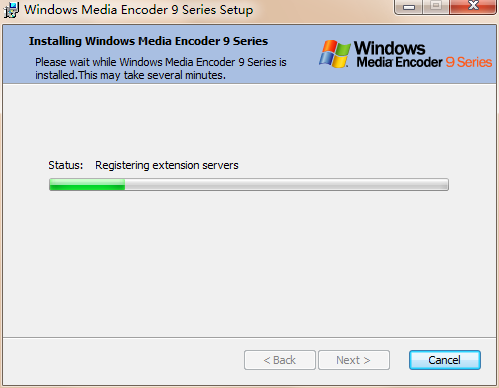 Windows Media Encoder截图