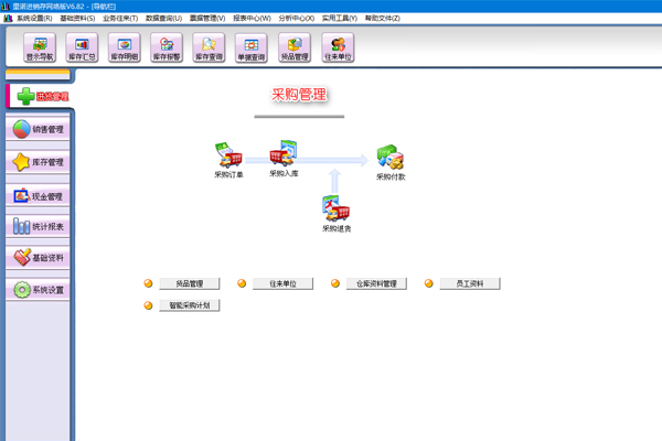 里诺进销存管理软件截图